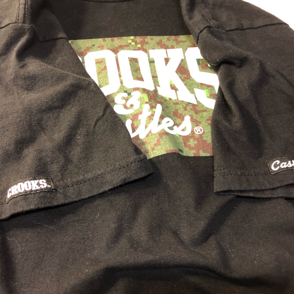 Crooks & Castles tee Logo Men’s Small Cotton - Picture 6 of 6